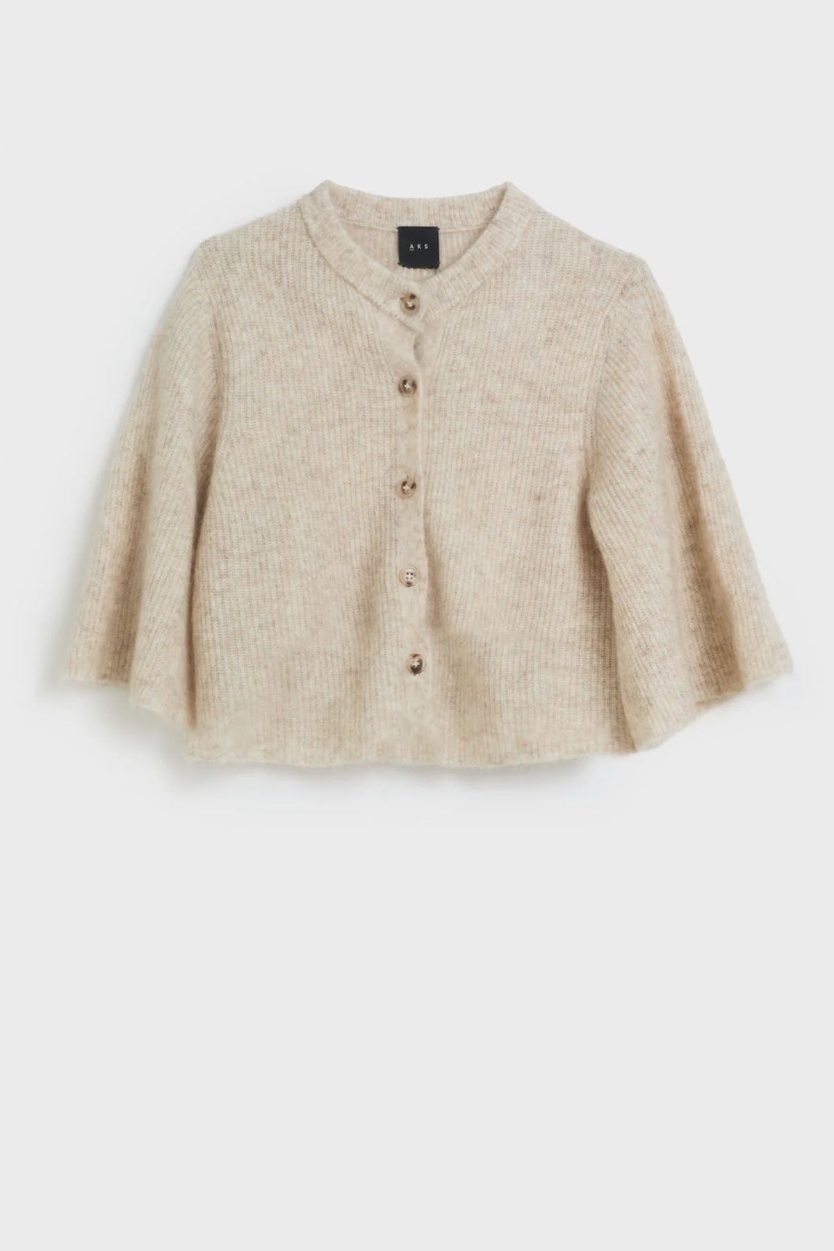 Gensere | Nolita mohair cardigan - Wheat