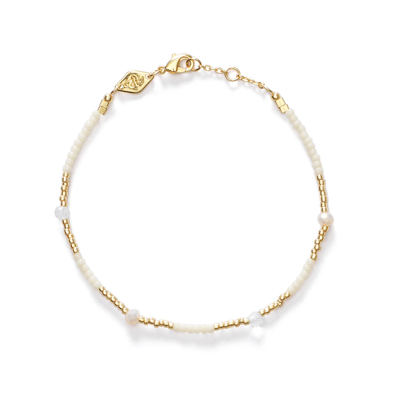 Clemence Bracelet Ecru Armbånd