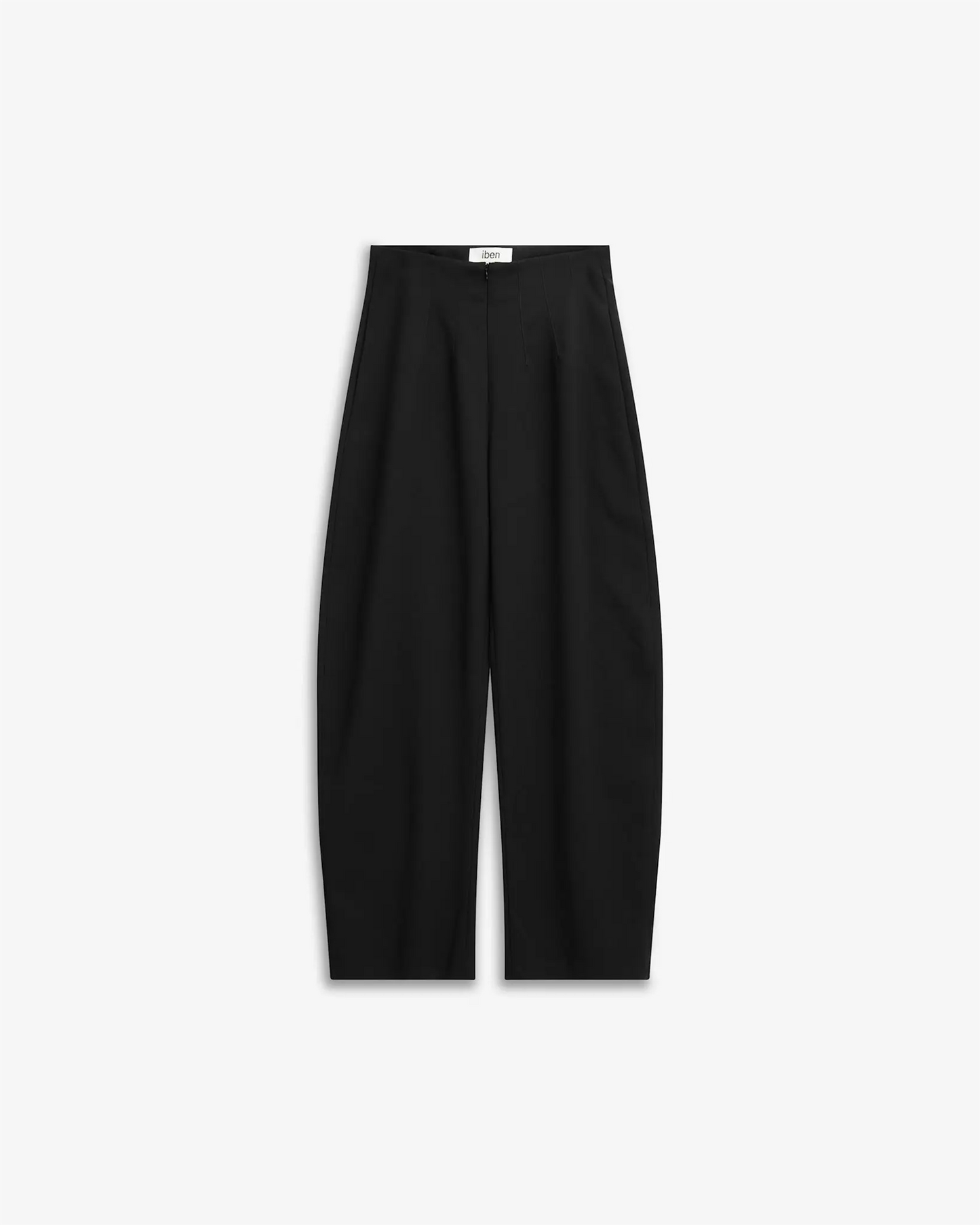 Smooth Barrel Pants Black Bukser