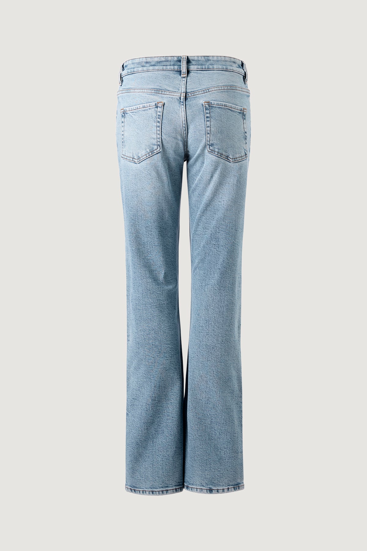Slit Denim Blue Bukser