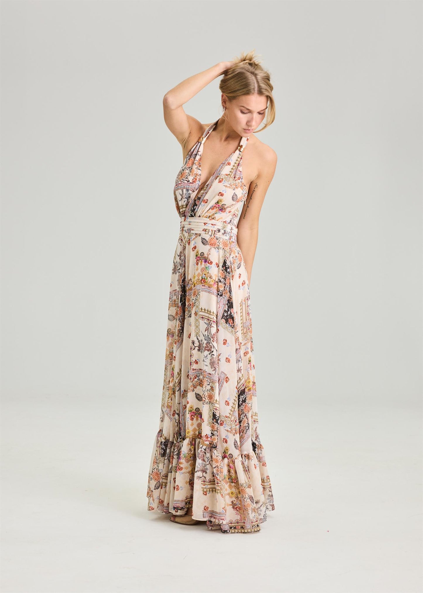 Pearl Bohemian Dress Bohemian Artwork Kjoler