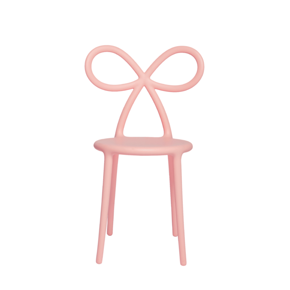 Ribbon Chair Pink Matte Stoler