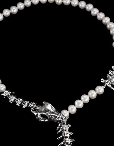 Smykker | Dragon Pearl Chain Silver Freshwater Pearls