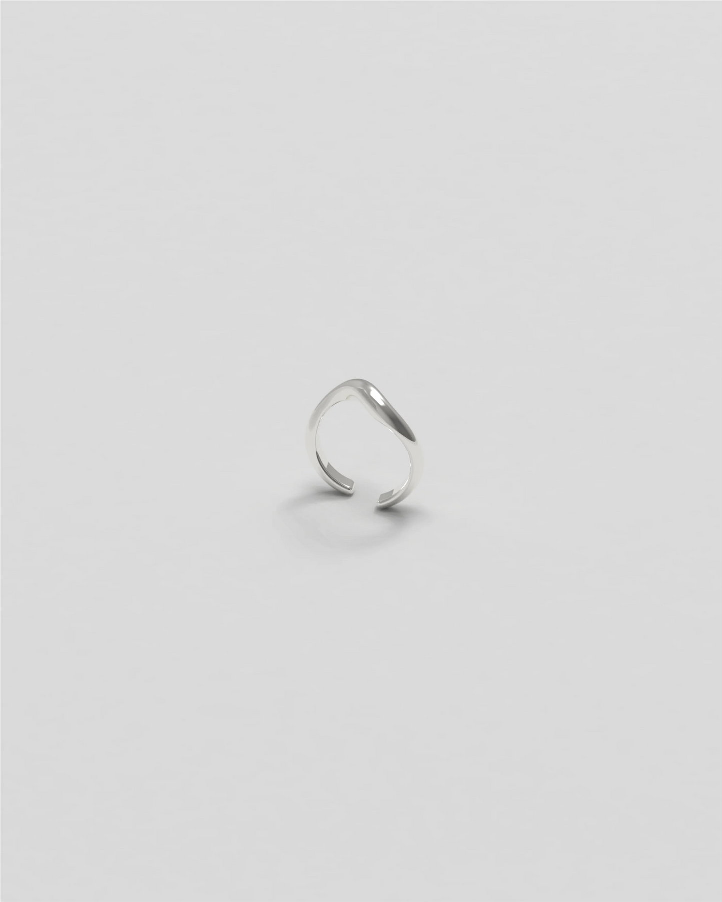 Thorn Ear Cuff Silver Øredobber