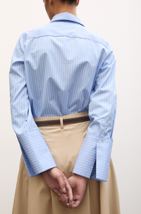 Julie Shirt Blue Stripe Bluser