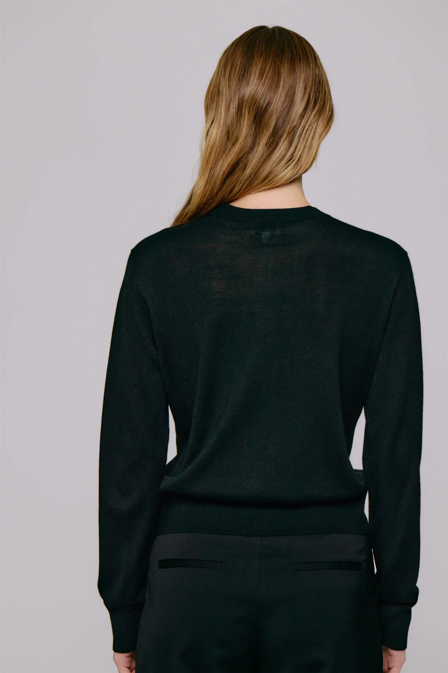 Lilja Merino Cardigan Black Cardigans