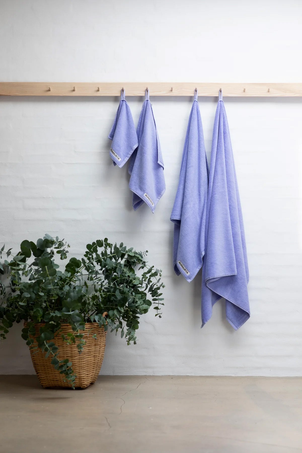 Naram Bath Towels - Lavender Blue Håndklær