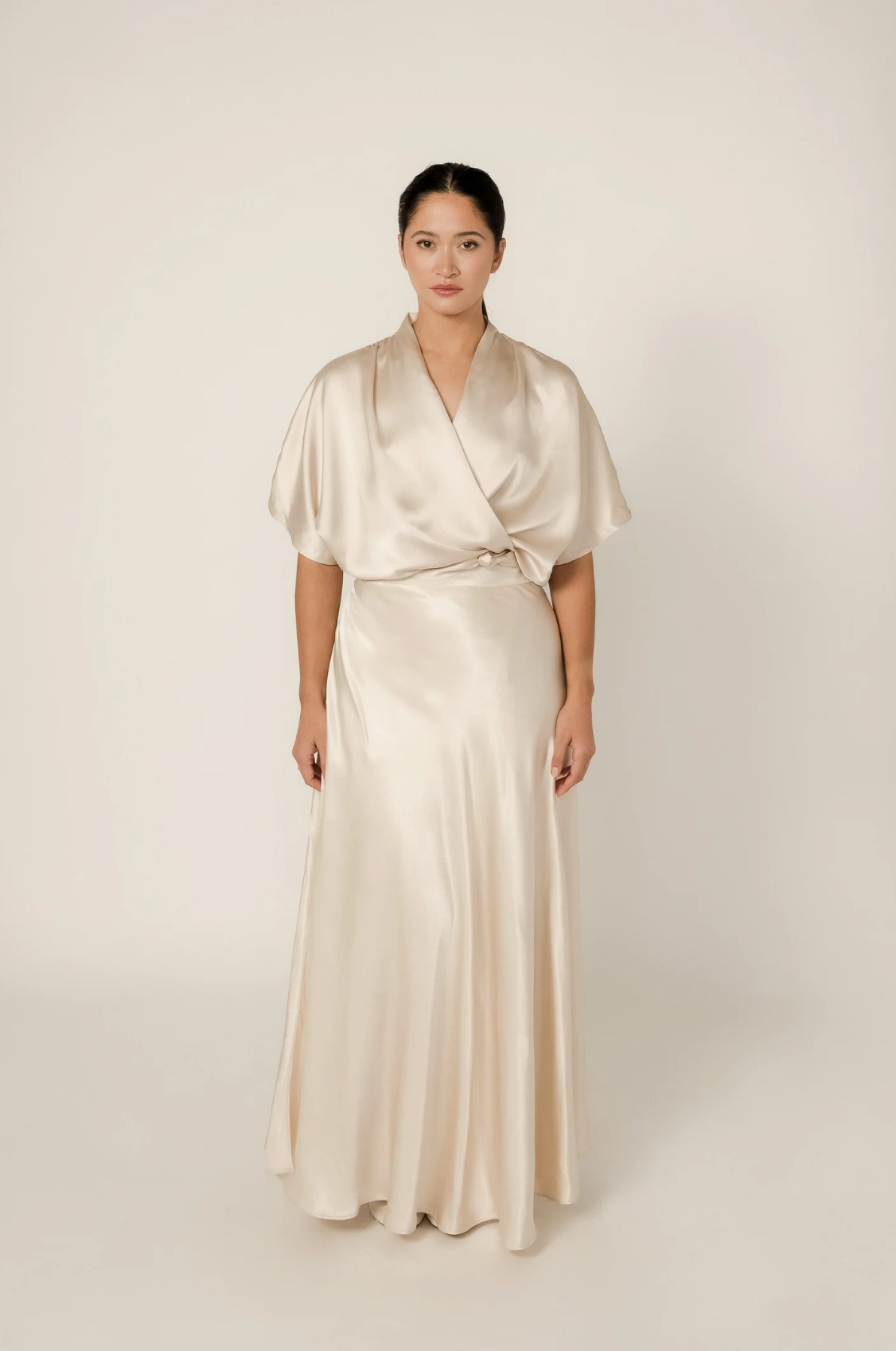 Cassia Top Champagne Bluser
