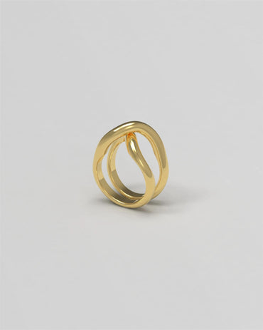 Thorn Ring Double Gold Ringer