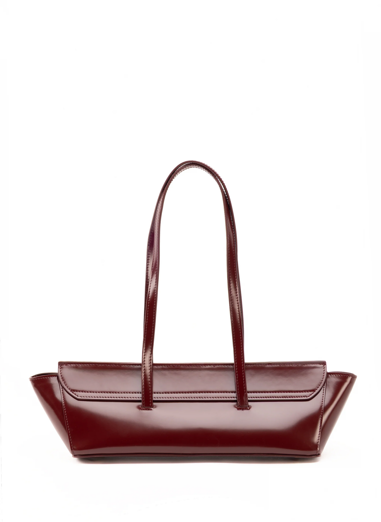 Le Bateau Patent Leather Wine Vesker