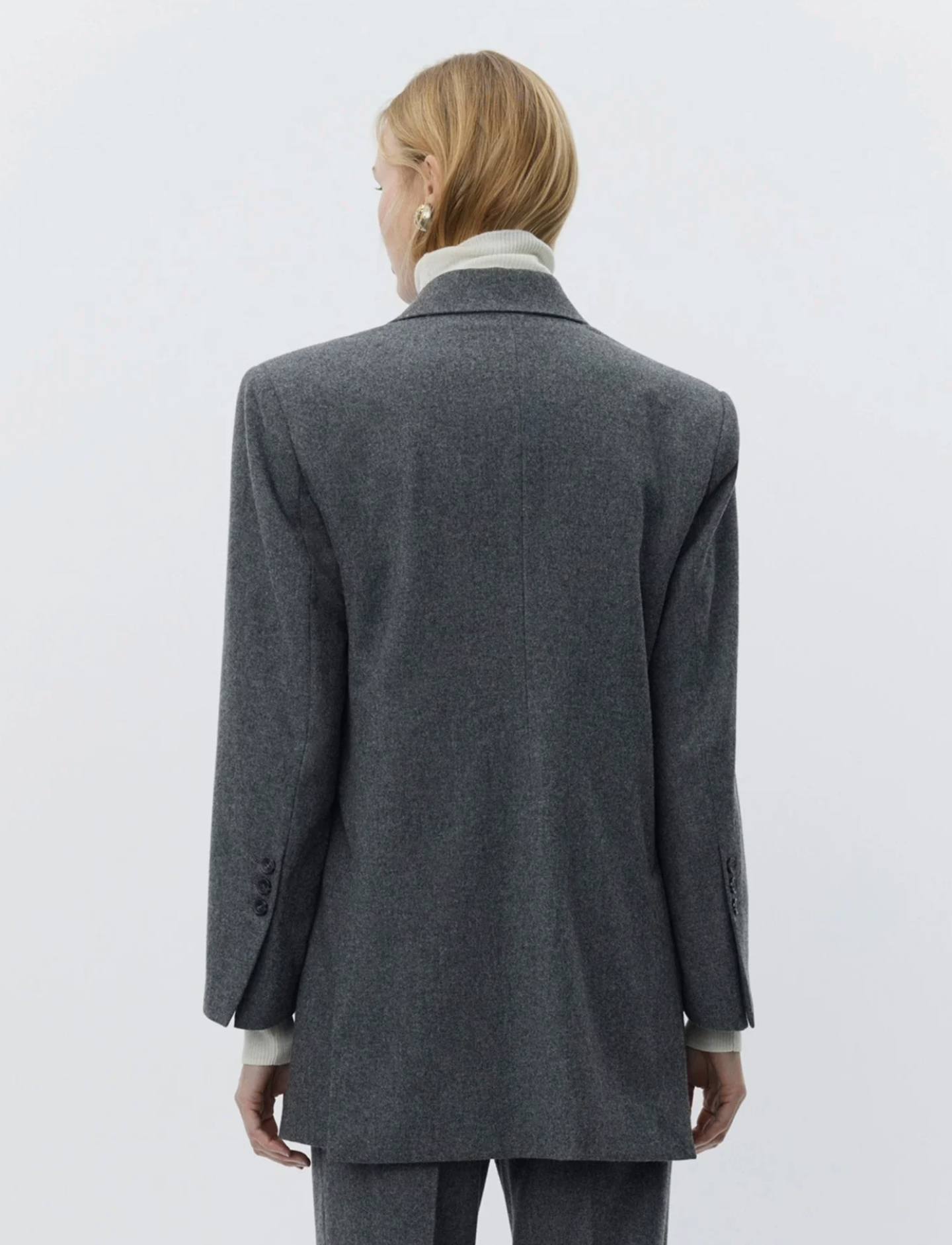 Amir Melange Wool Blazer Blazere