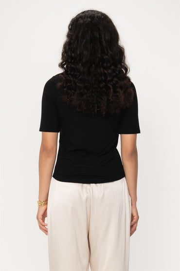 Spica Top Black Bluser