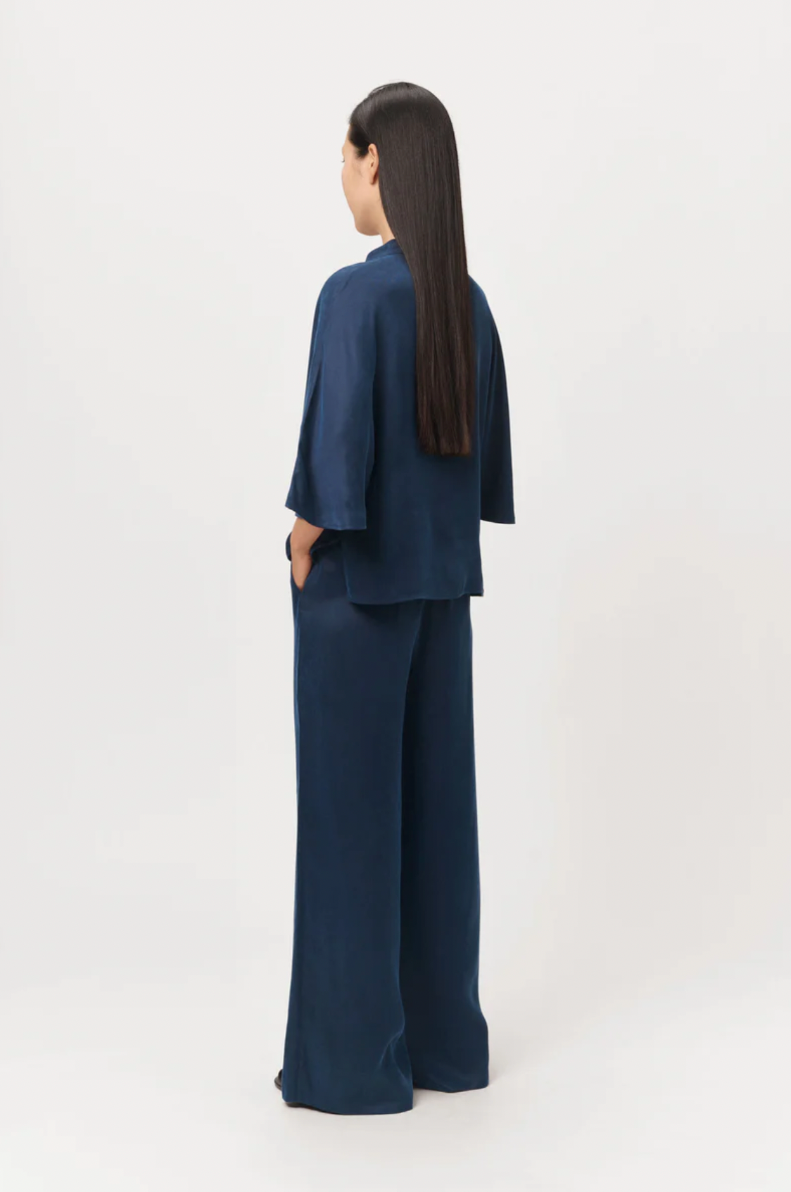 Liesel Blouse Total Eclipse Bluser