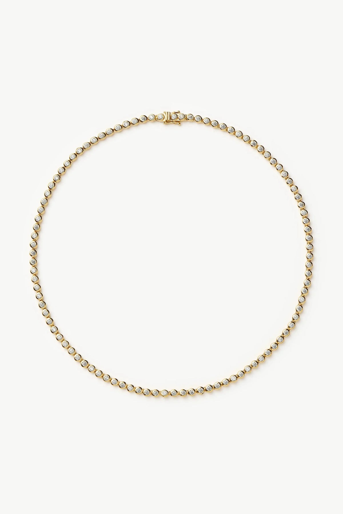 Tennis Round Necklace