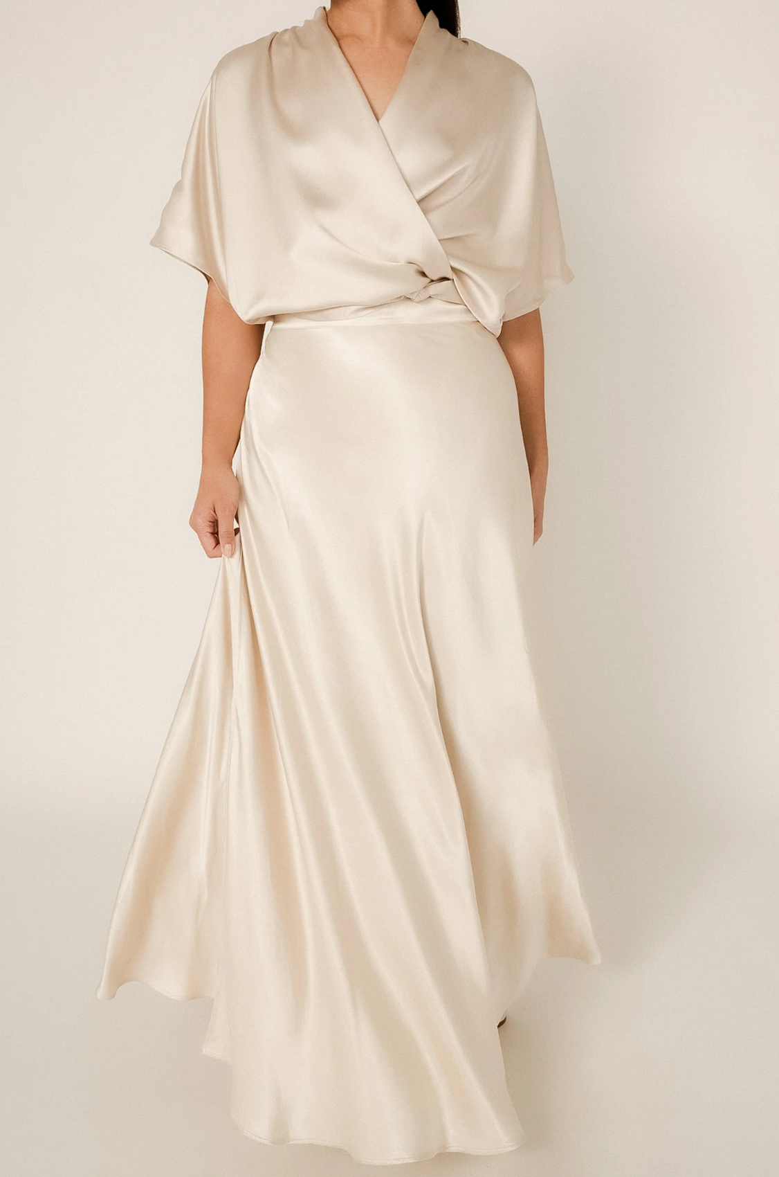 Cassia Top Champagne Bluser