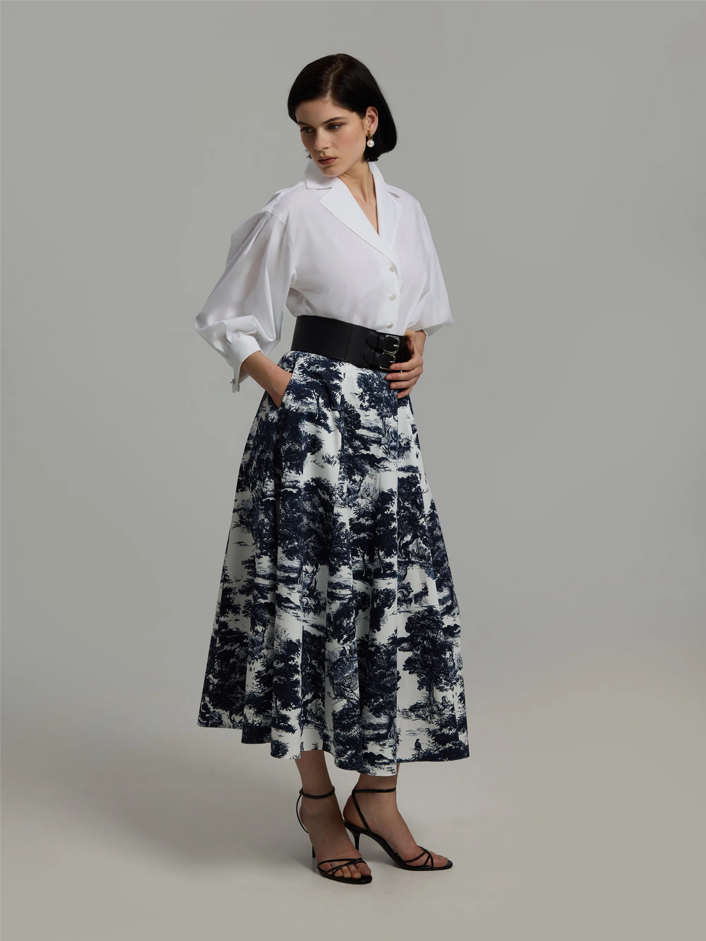 Skjørt | Leea Skirt Night Sky Blue