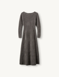 Roma Dress Grey Melange Kjoler