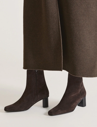 Praia Walnut Suede Boots Sko