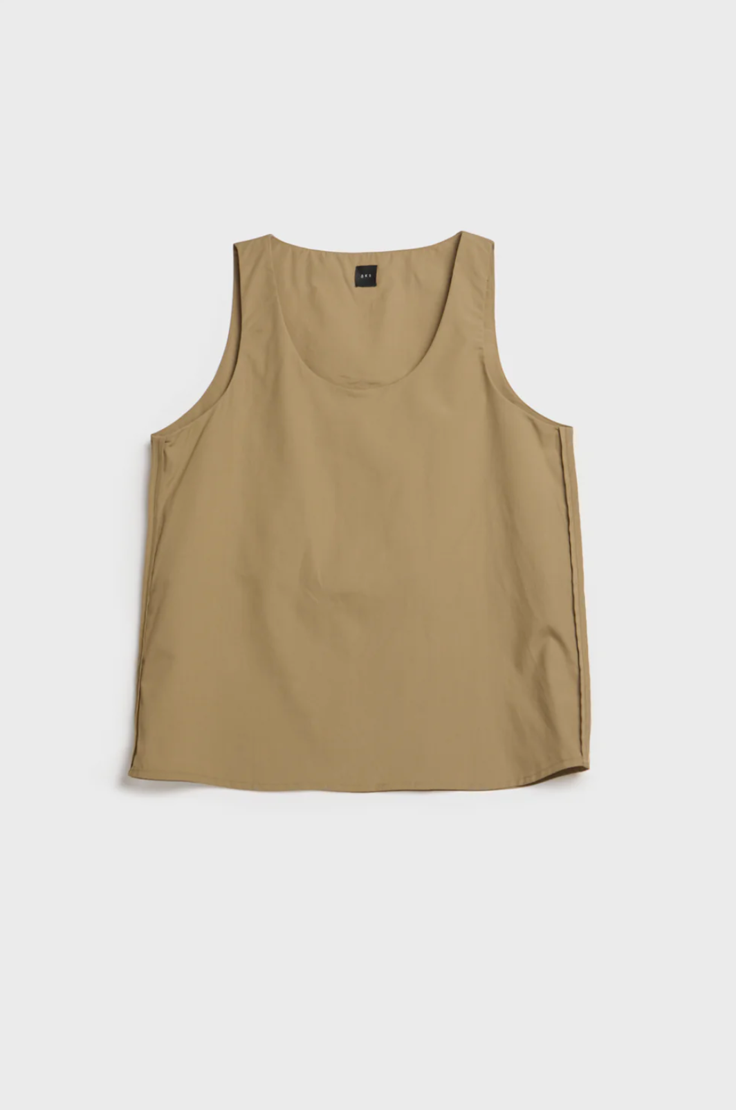 Nur Poplin Top Wood Bluser