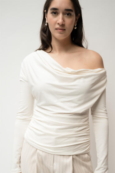 Aludra Sweater Coconut Milk Bluser
