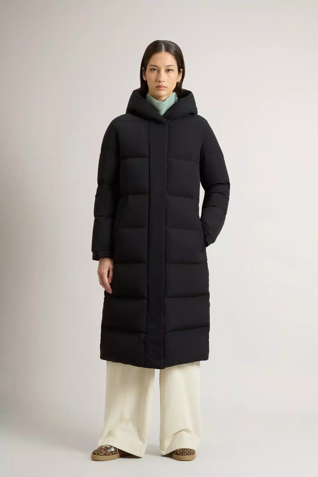 Long Cloud Down Jacket Black Yttertøy