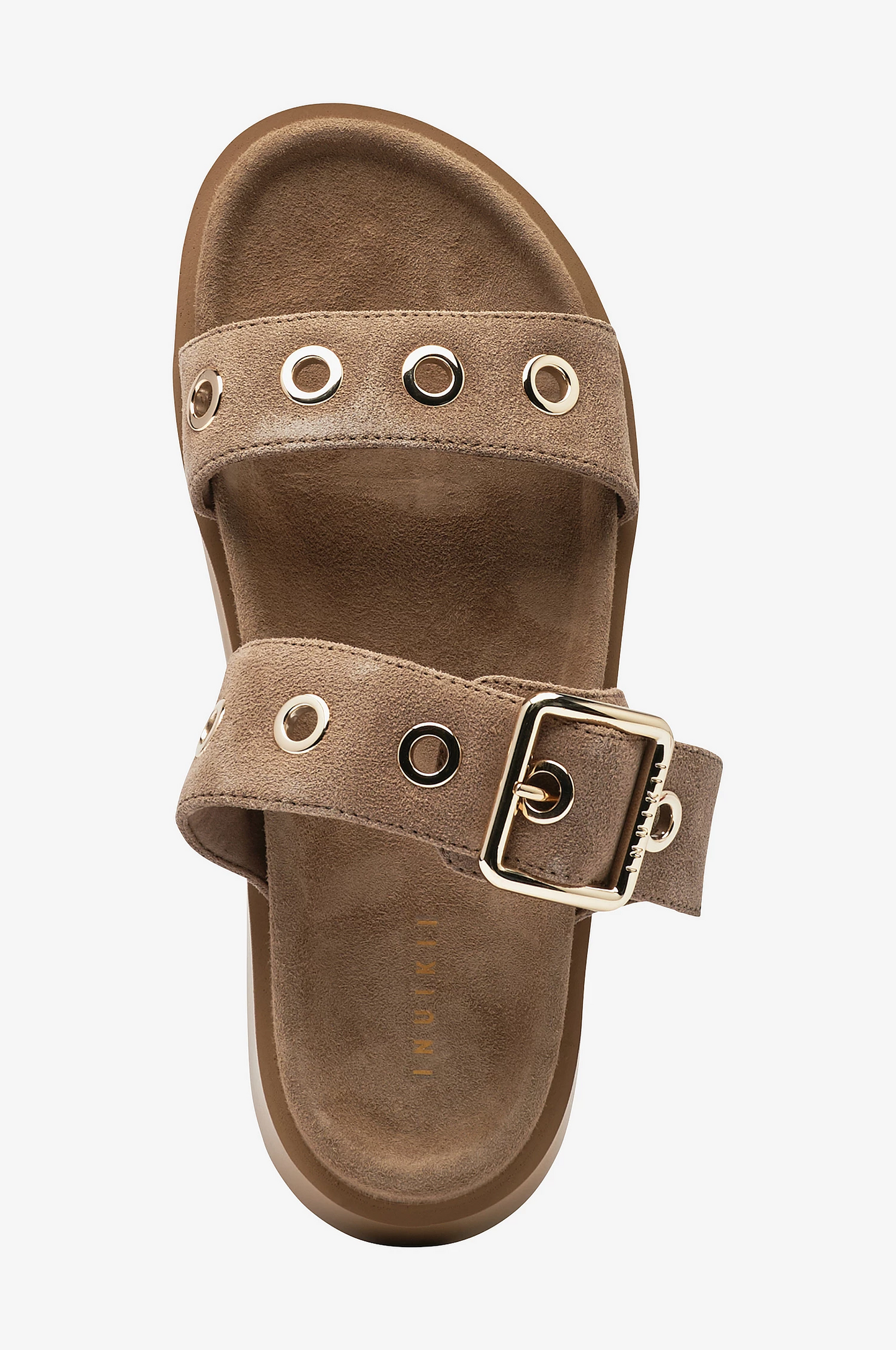 Tilda Buckle Beige Sko
