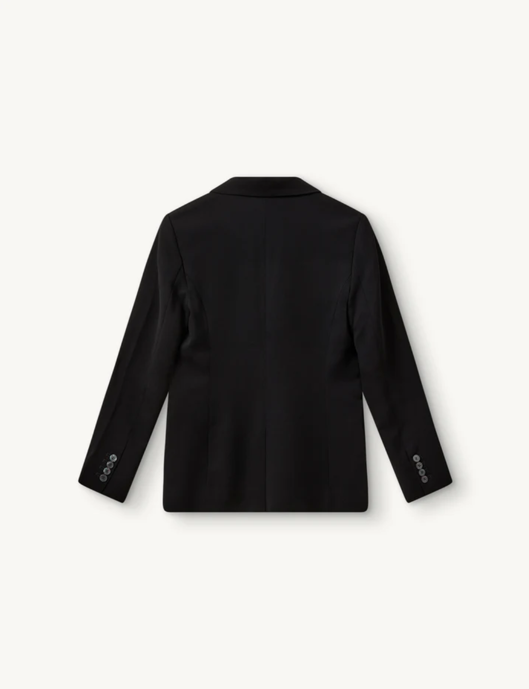 Crepe Blazer Black Blazere