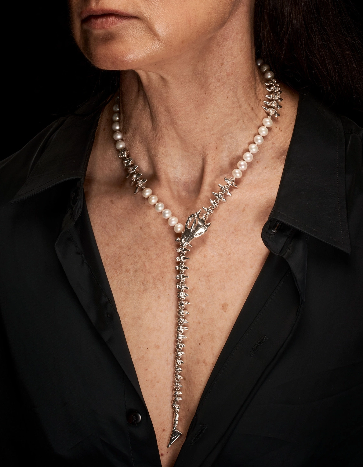 Smykker | Dragon Pearl Chain Silver Freshwater Pearls