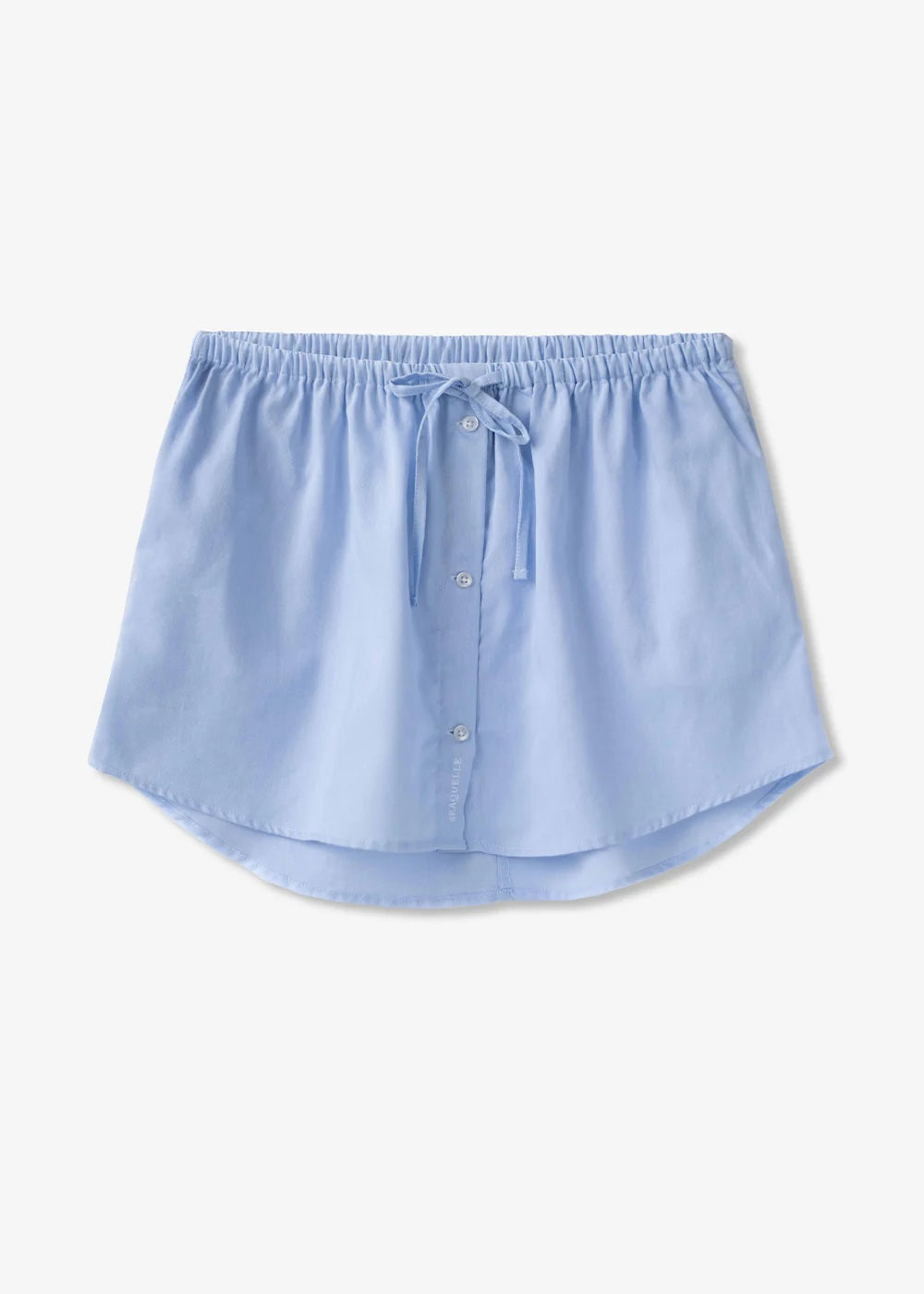 Seaside Oxford Mini Skirt Blue Skjørt