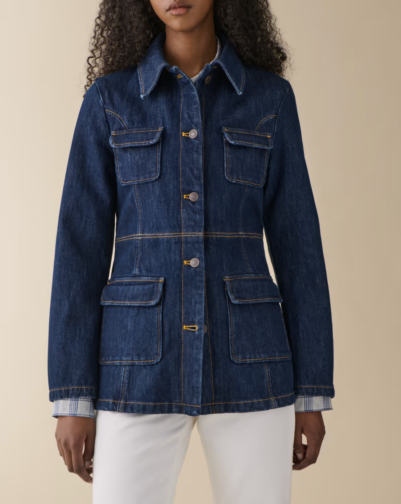 Agnes Jacket Rinse Indigo Jakker