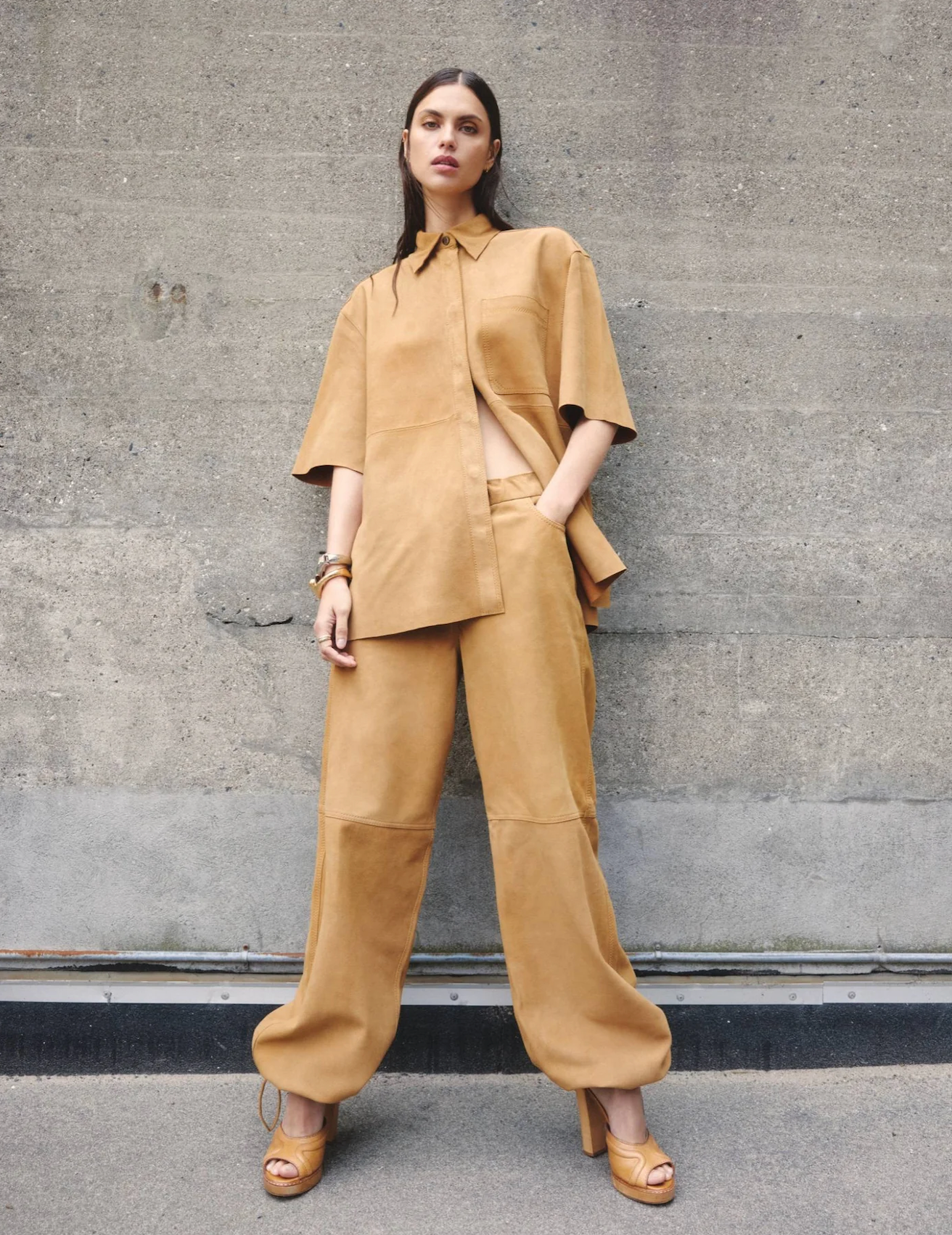 Ciel - Light Suede Bukser