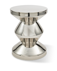 Zig Zag Metal Silver Stoler