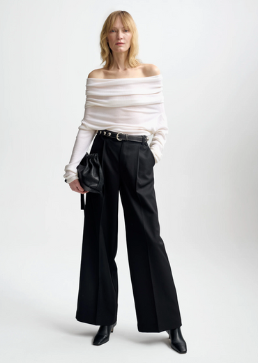 Sharon Trouser Black Bukser