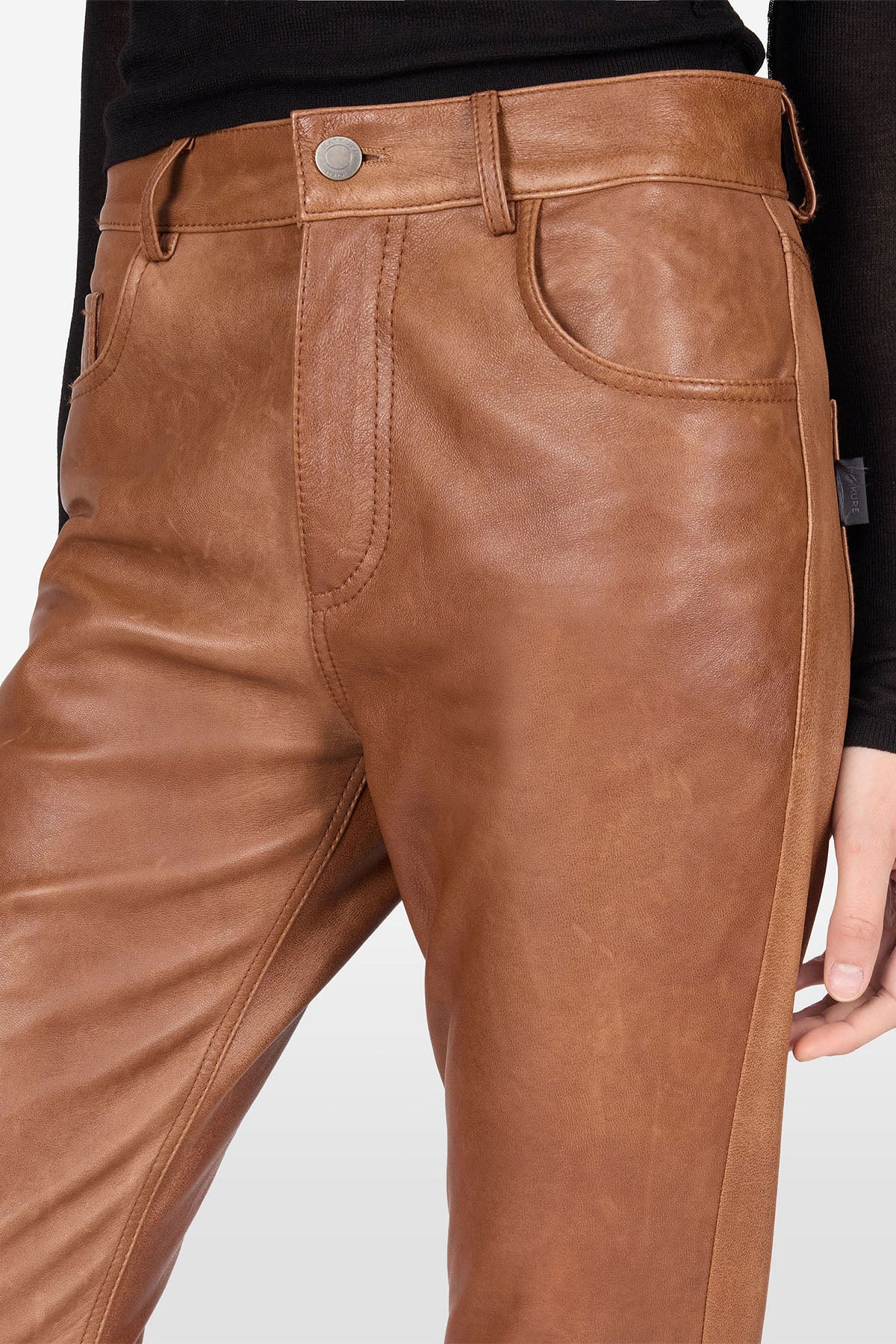 Bukser | Flora Silky Leather
