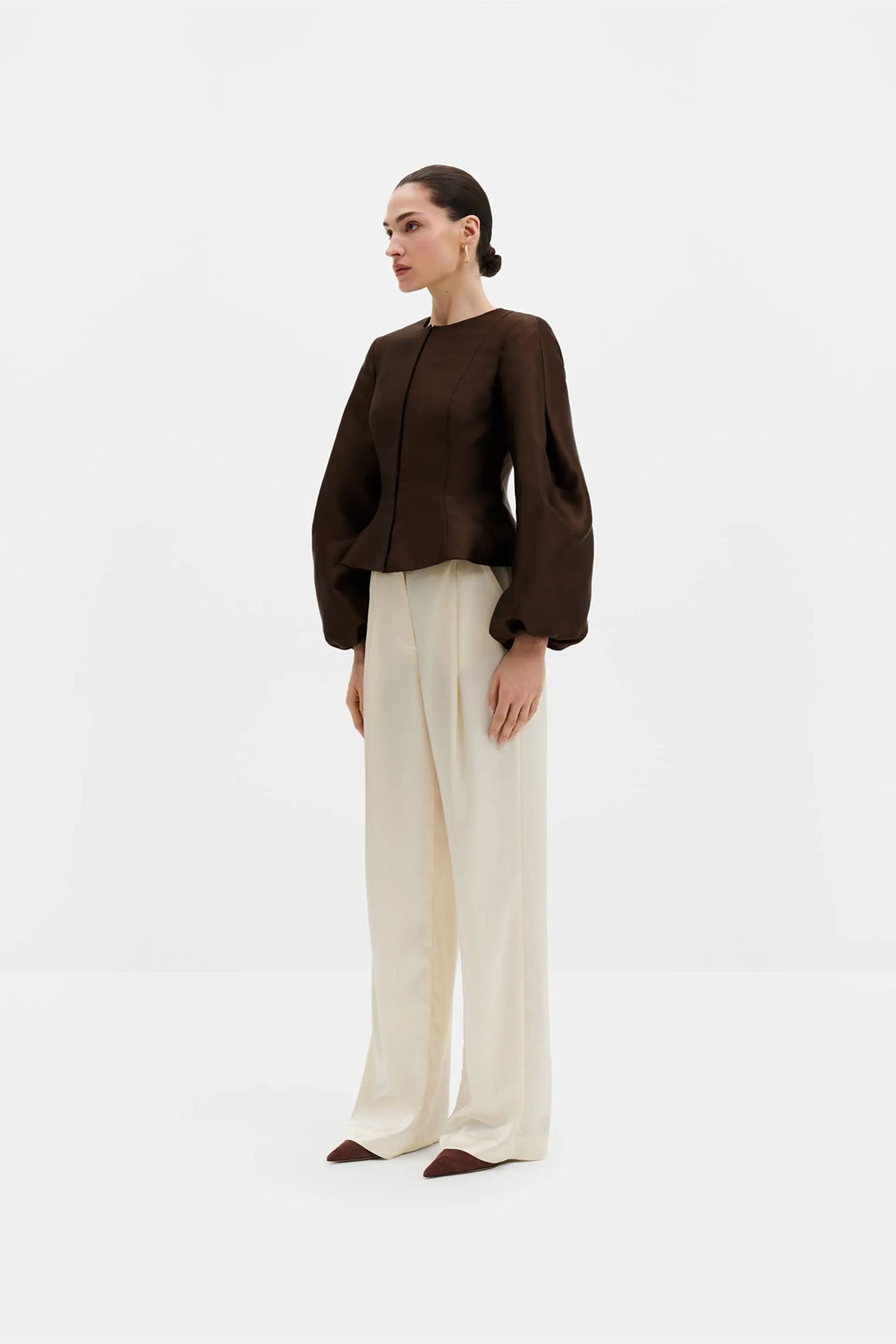 Bluser | Vendela Balloon Sleeve Blouse