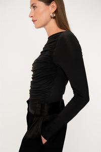 Sabik Top Black Bluser