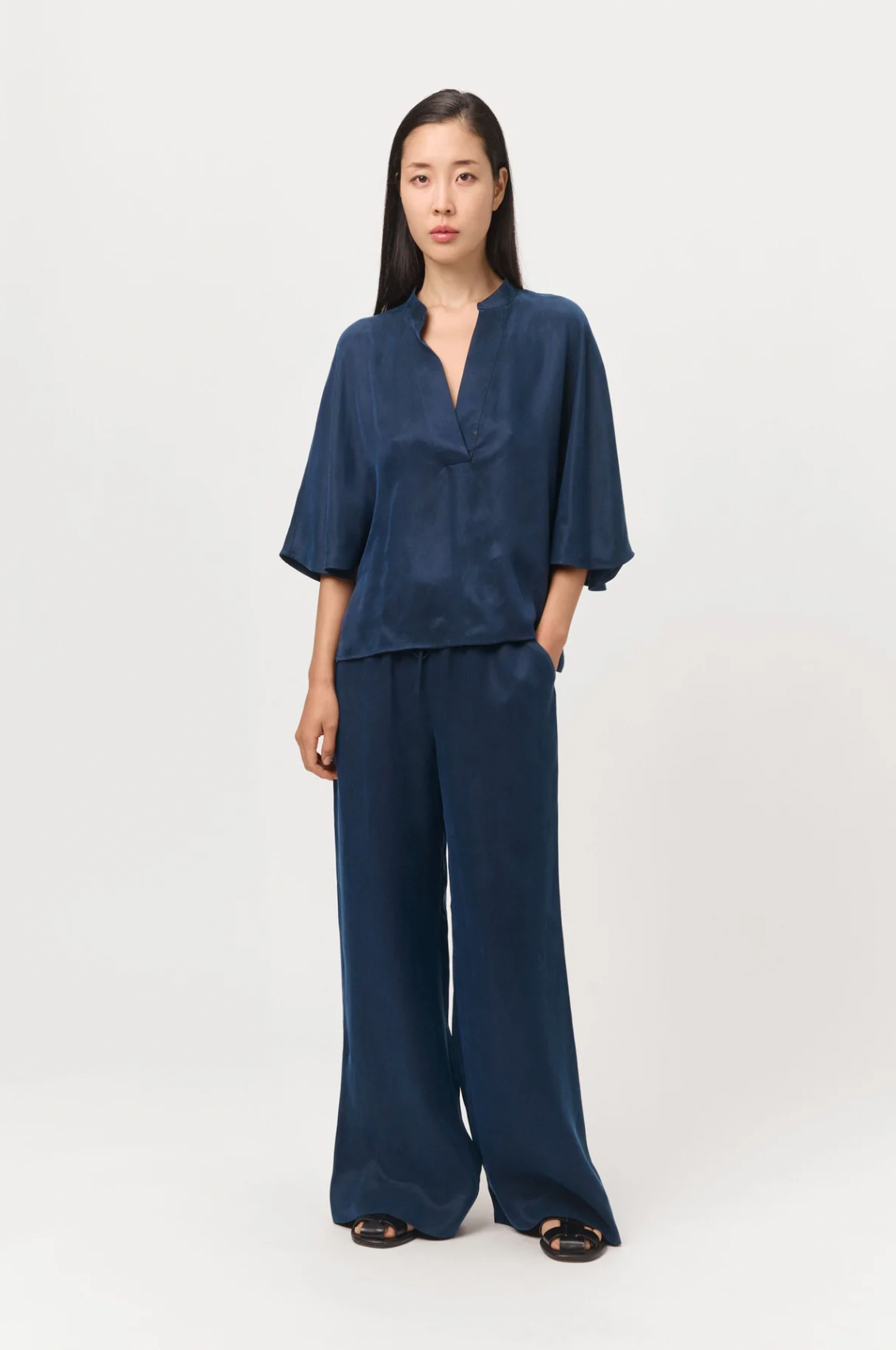 Lana Pants Total Eclipse Bukser