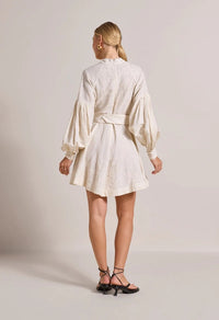 Berite Short Dress Antique White Kjoler