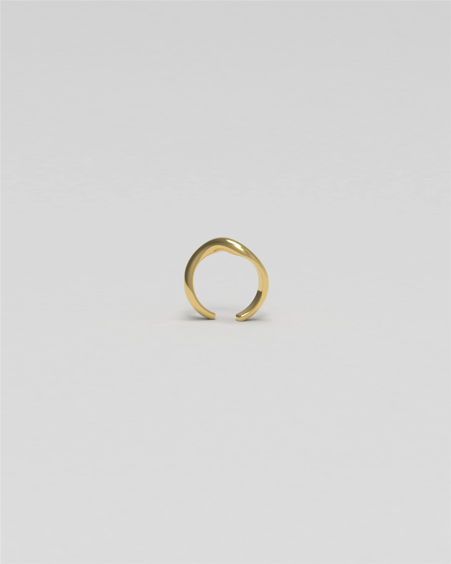 Thorn Ear Cuff Plated Øredobber