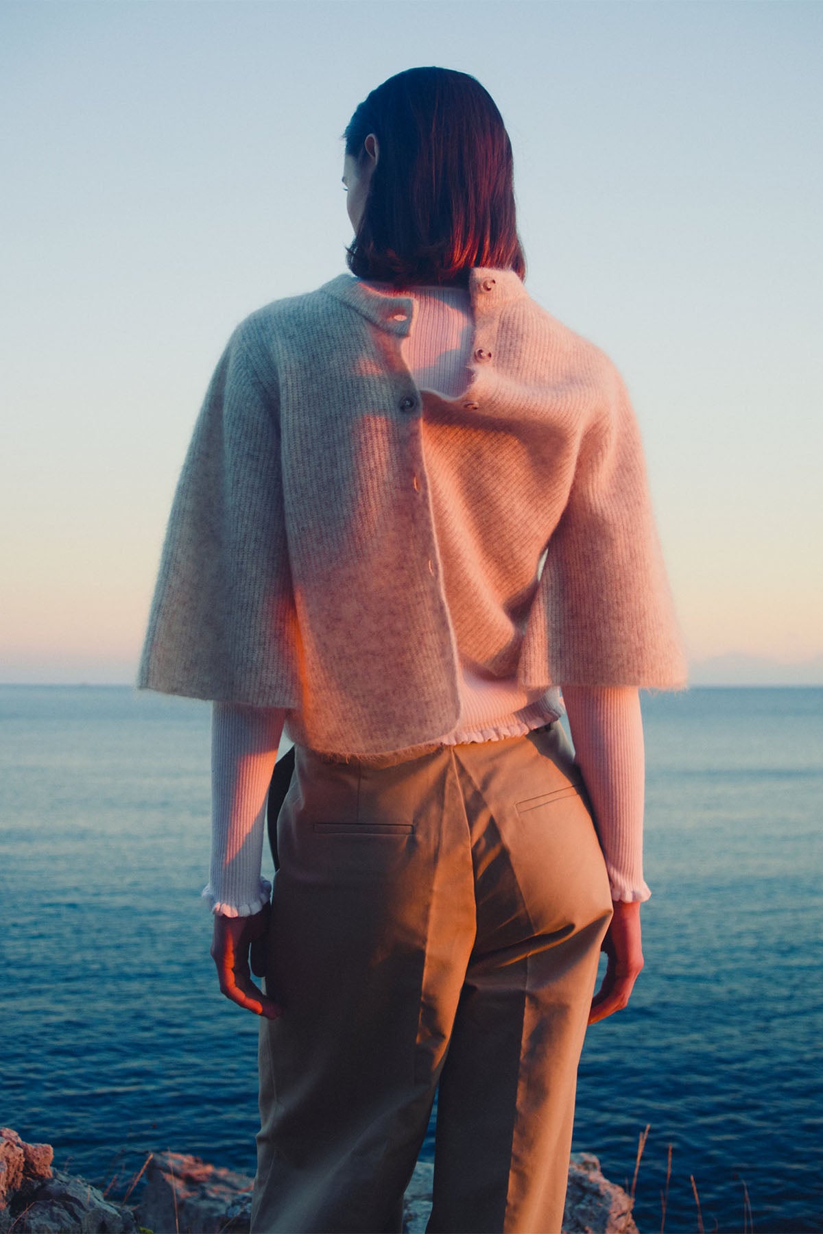 Gensere | Nolita mohair cardigan - Wheat