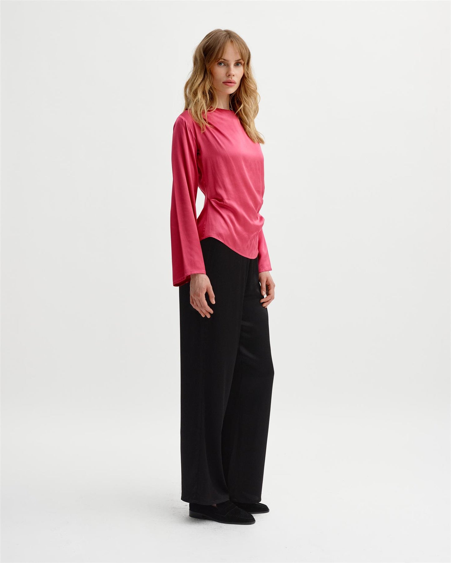 Paris Blouse Pink Bluser