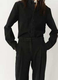 Merci Anagram Pants Black Denim Bukser