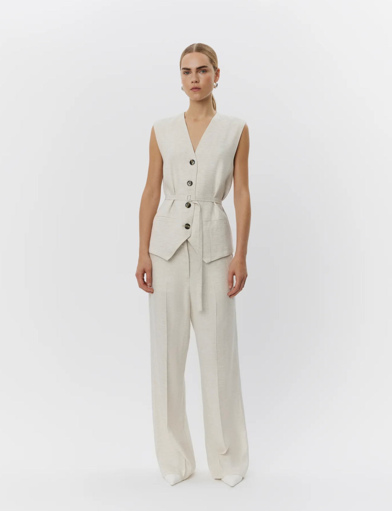 Palmer - Summer Tweed Vest Vester