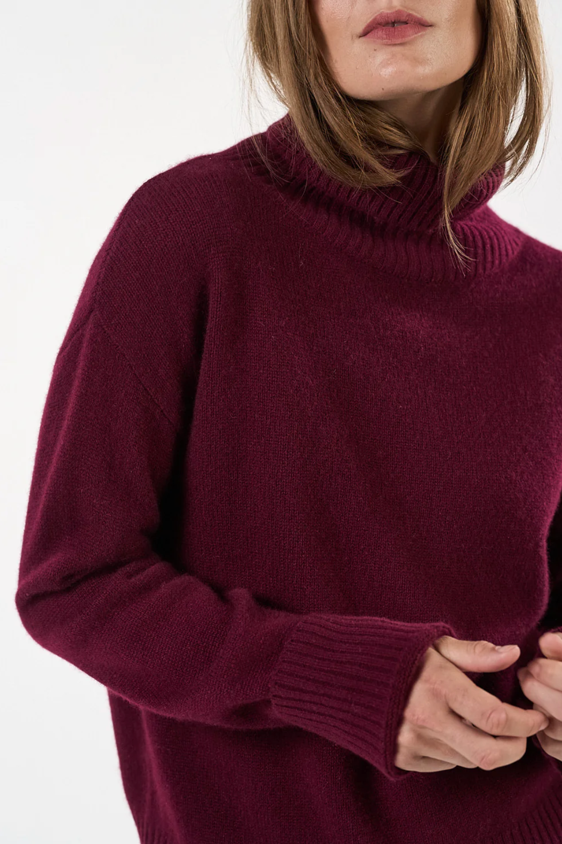 Merle Jumper Bordeaux Gensere