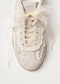 Tb.490 Crochet Cream Leather Sneakers Sko