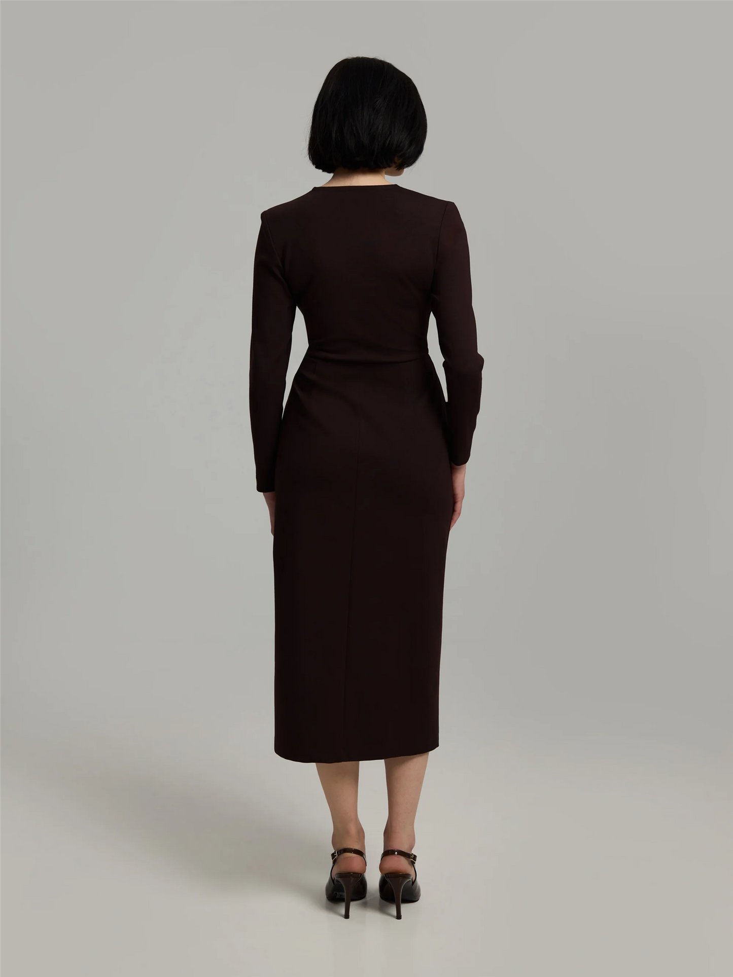 Nellie Dress Mocha Kjoler