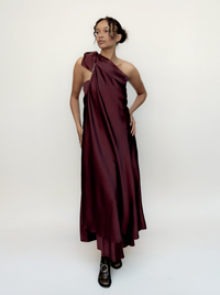 Hazel Skirt Burgundy Skjørt