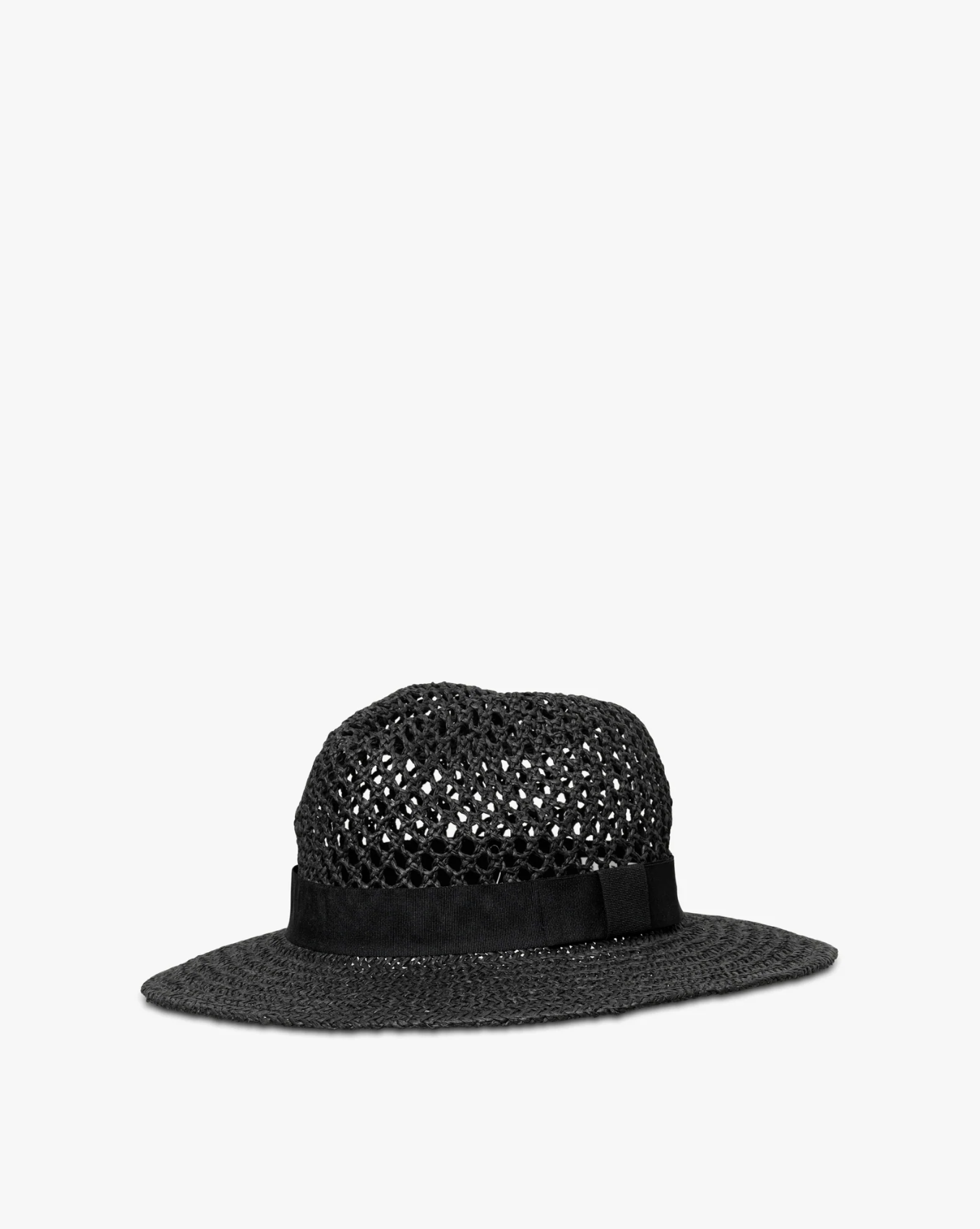 Day Braid Straw Hat Black Hatter