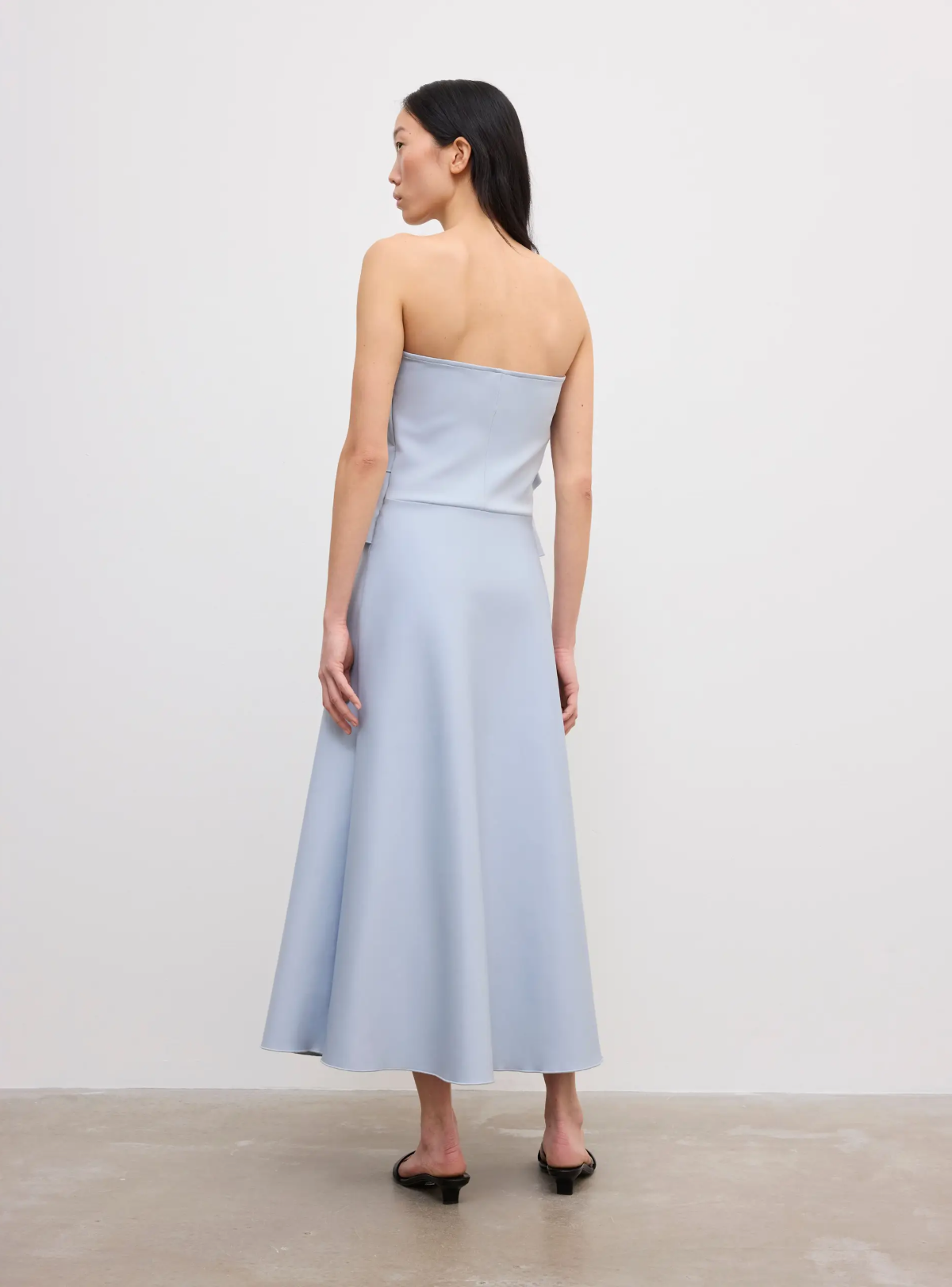 Sculpted Tube Dress Dove Blue Kjoler