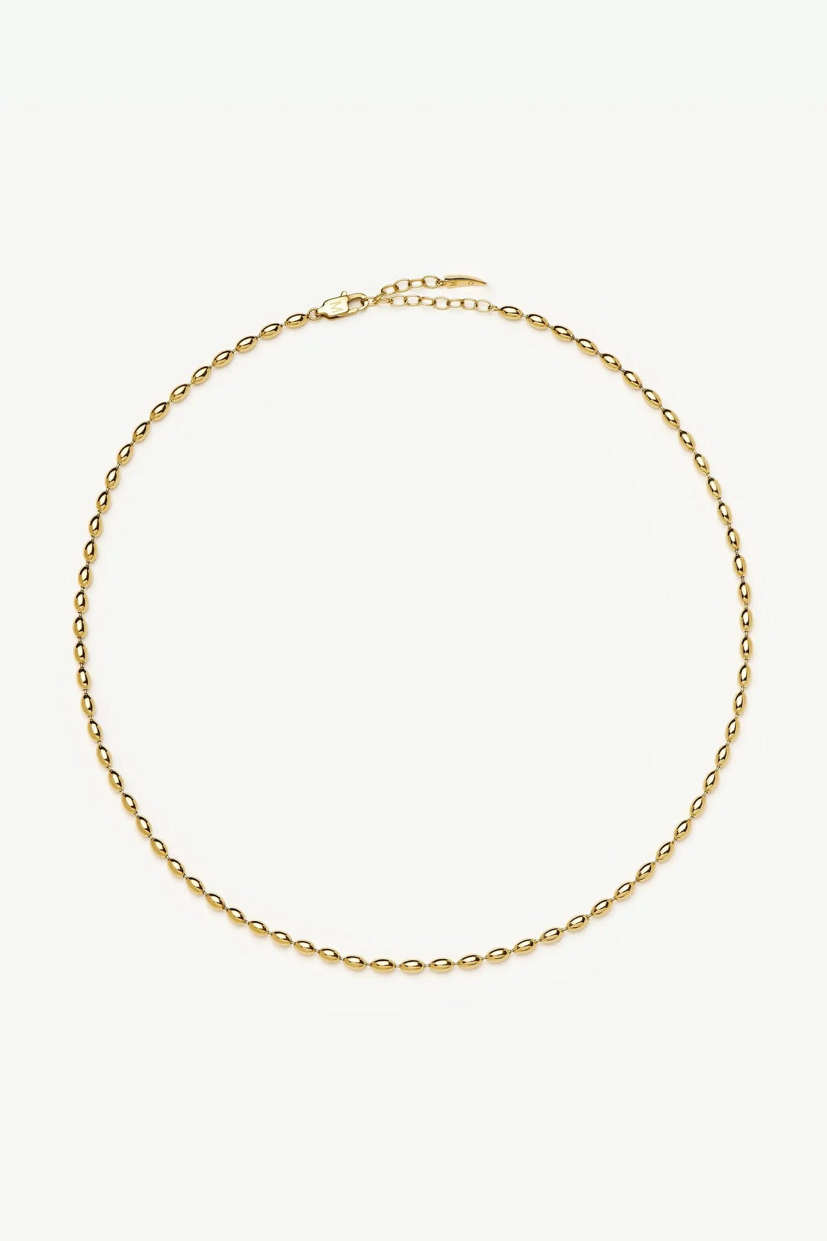 Molten Olive Chain Necklace
